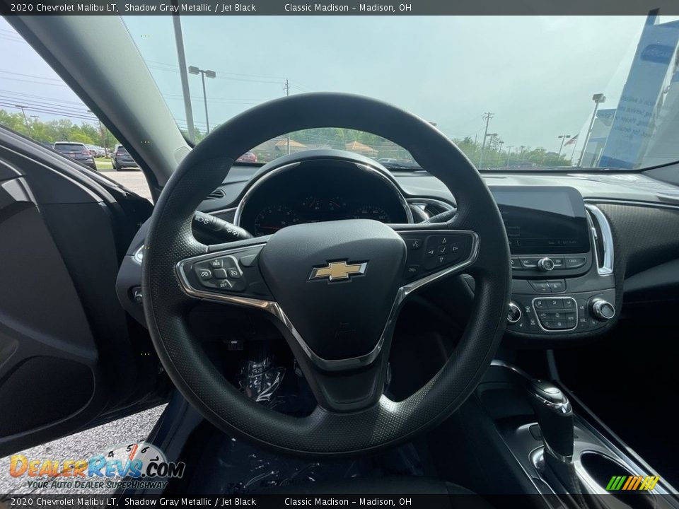 2020 Chevrolet Malibu LT Shadow Gray Metallic / Jet Black Photo #9