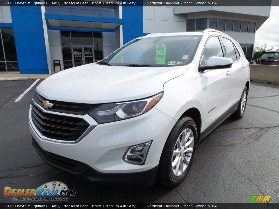 2018 Chevrolet Equinox LT AWD Iridescent Pearl Tricoat / Medium Ash Gray Photo #2