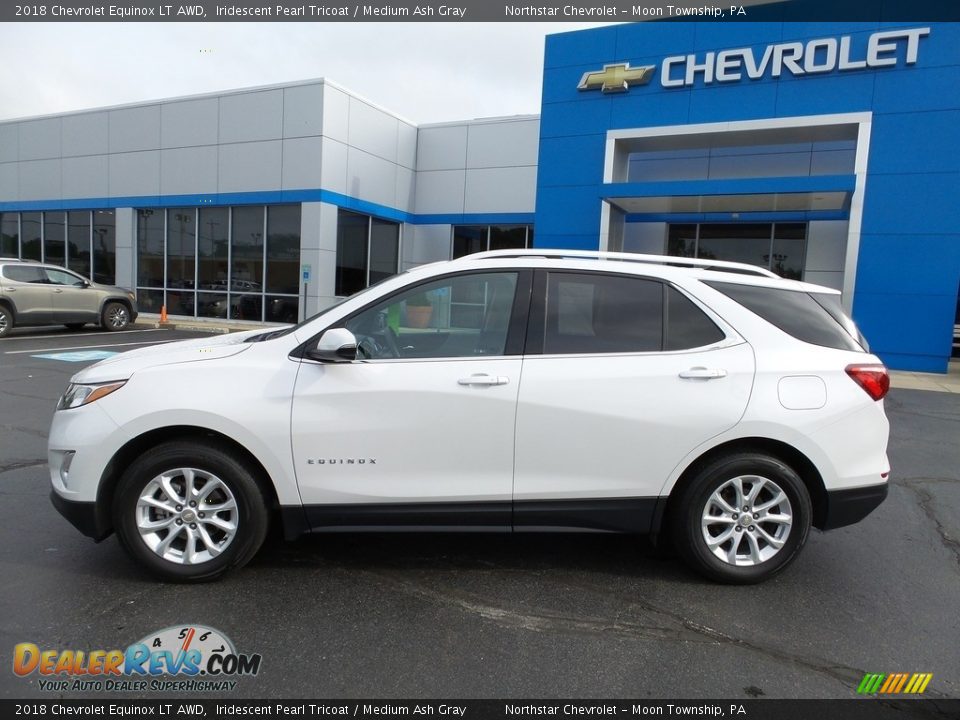 2018 Chevrolet Equinox LT AWD Iridescent Pearl Tricoat / Medium Ash Gray Photo #3