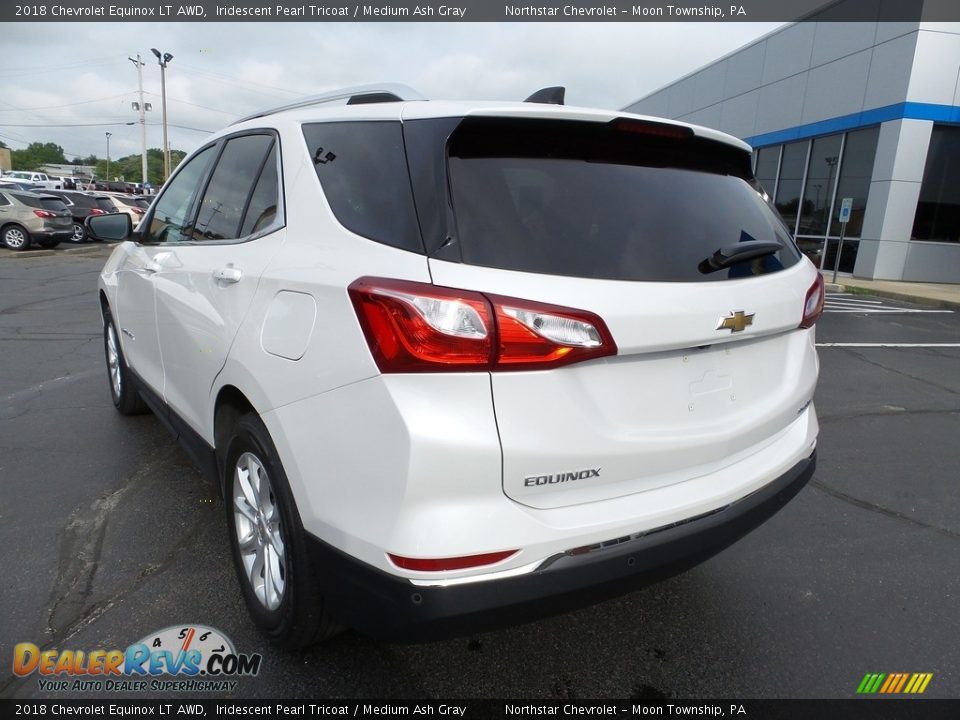 2018 Chevrolet Equinox LT AWD Iridescent Pearl Tricoat / Medium Ash Gray Photo #5