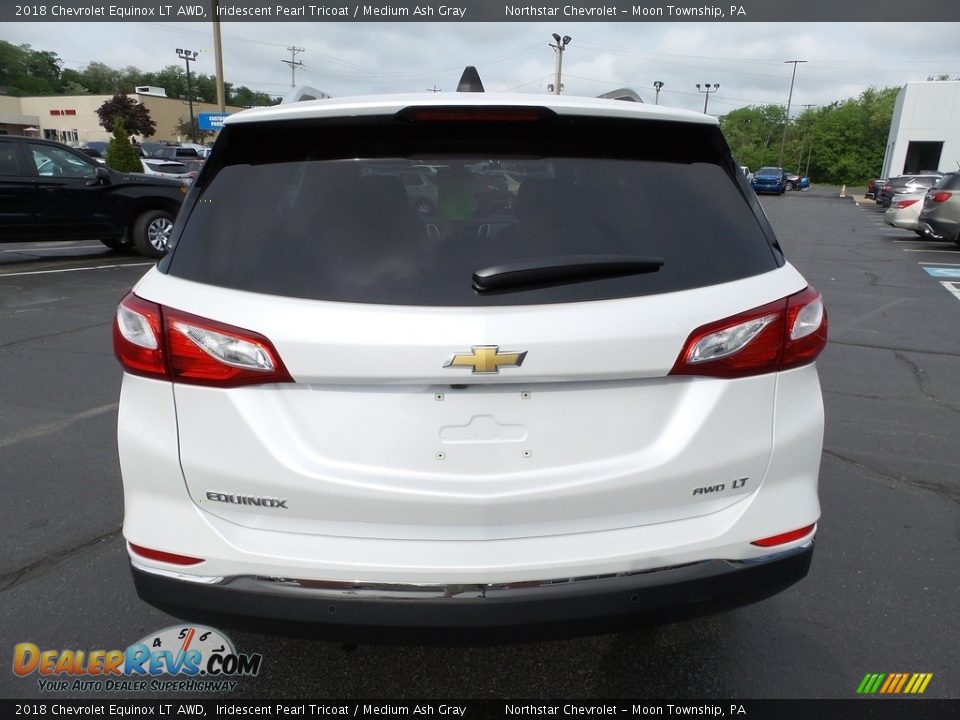 2018 Chevrolet Equinox LT AWD Iridescent Pearl Tricoat / Medium Ash Gray Photo #6