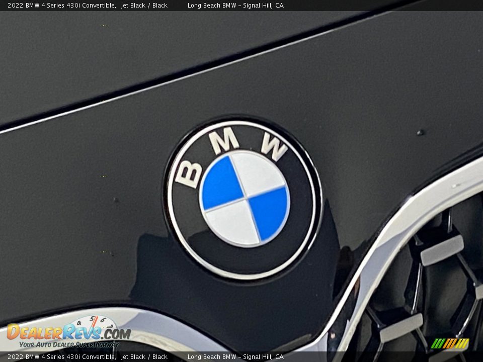 2022 BMW 4 Series 430i Convertible Jet Black / Black Photo #5