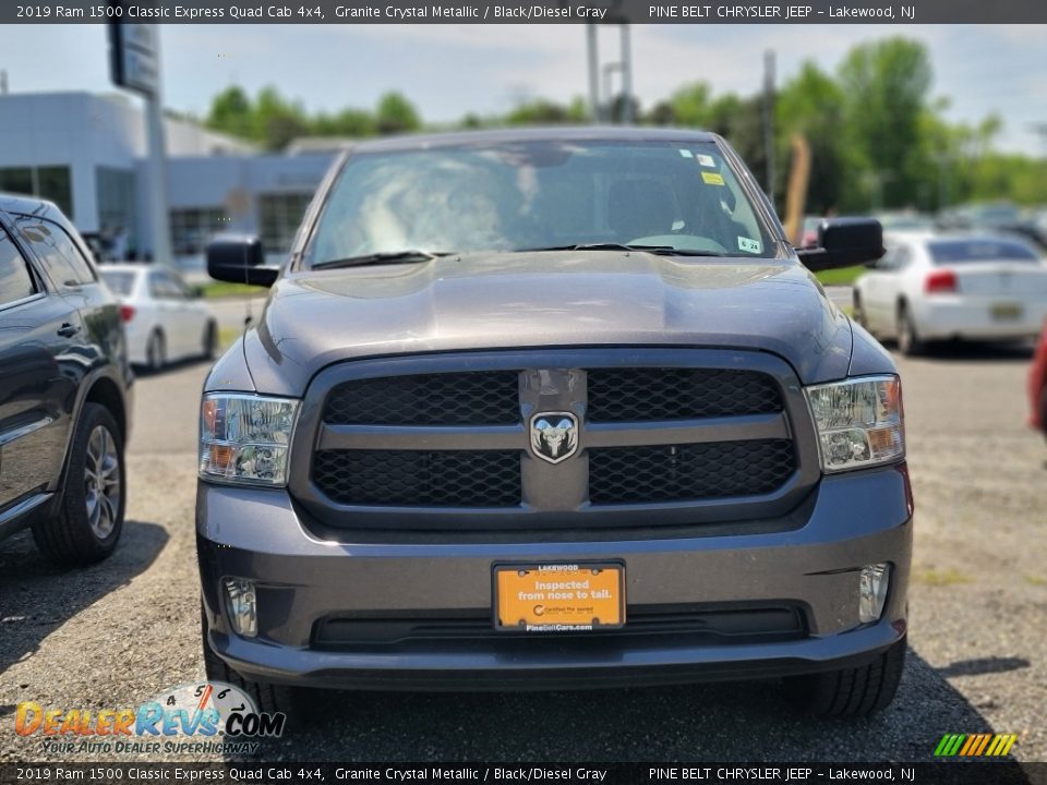 2019 Ram 1500 Classic Express Quad Cab 4x4 Granite Crystal Metallic / Black/Diesel Gray Photo #2