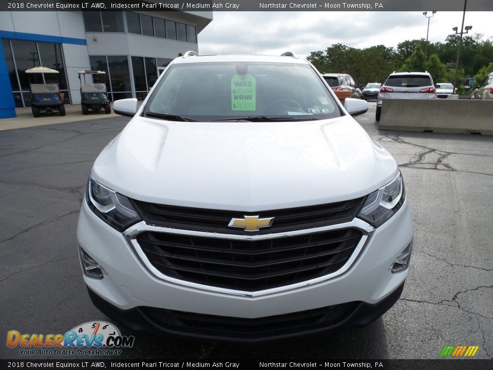 2018 Chevrolet Equinox LT AWD Iridescent Pearl Tricoat / Medium Ash Gray Photo #13