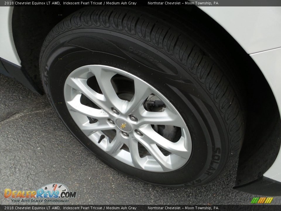 2018 Chevrolet Equinox LT AWD Iridescent Pearl Tricoat / Medium Ash Gray Photo #14