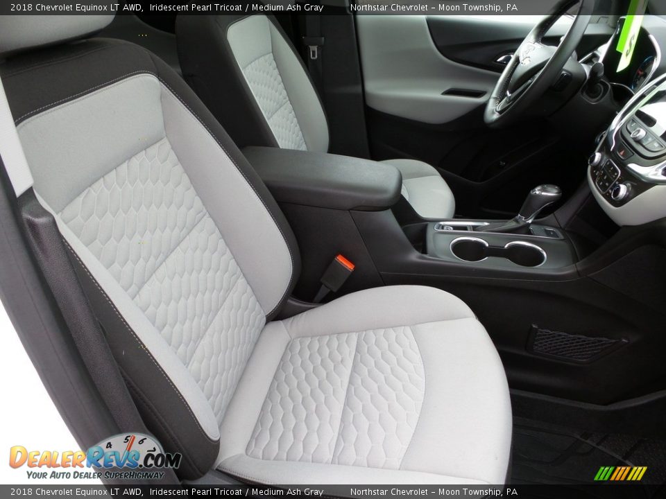 2018 Chevrolet Equinox LT AWD Iridescent Pearl Tricoat / Medium Ash Gray Photo #15
