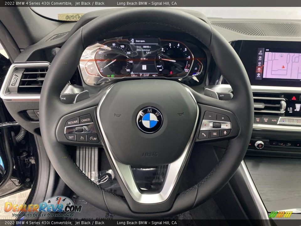 2022 BMW 4 Series 430i Convertible Steering Wheel Photo #14