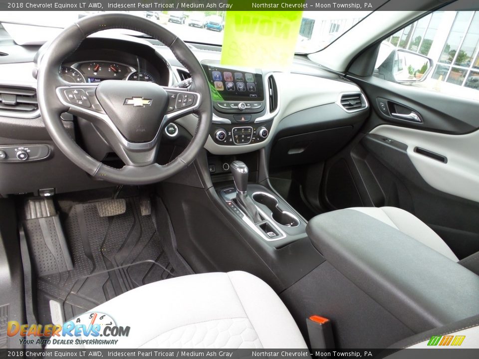 2018 Chevrolet Equinox LT AWD Iridescent Pearl Tricoat / Medium Ash Gray Photo #21