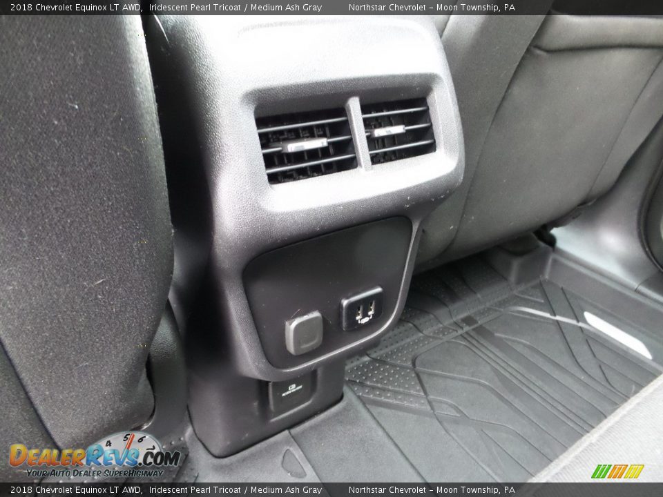 2018 Chevrolet Equinox LT AWD Iridescent Pearl Tricoat / Medium Ash Gray Photo #22