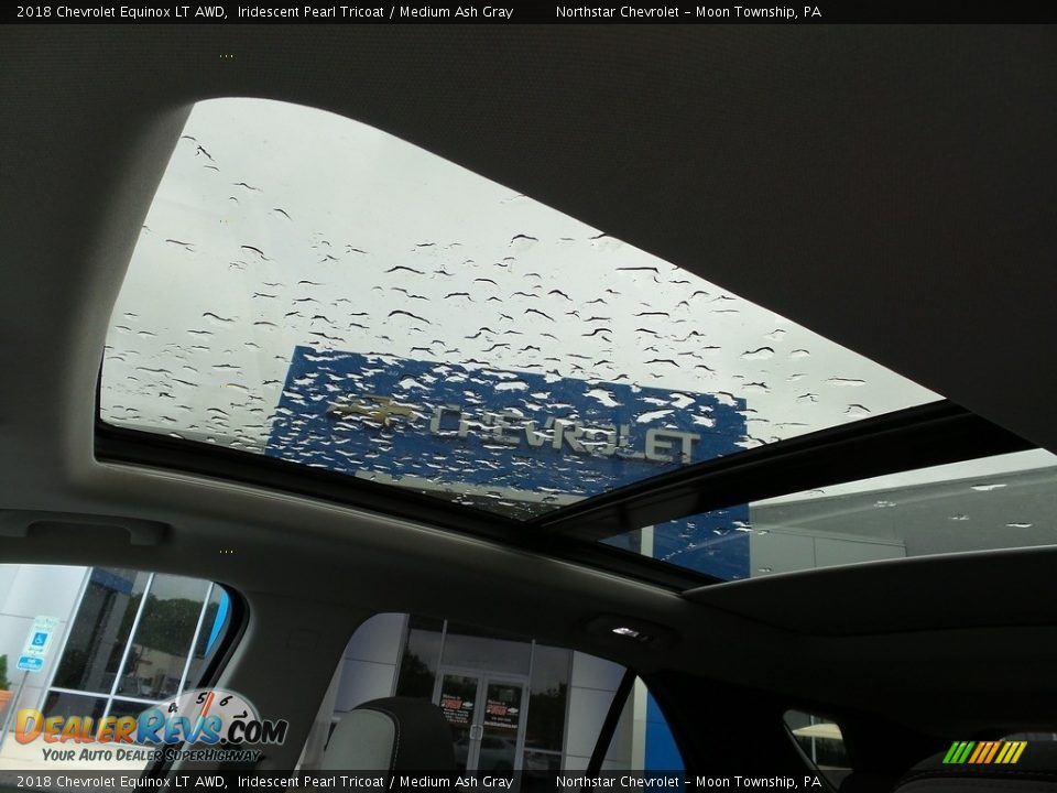 2018 Chevrolet Equinox LT AWD Iridescent Pearl Tricoat / Medium Ash Gray Photo #25