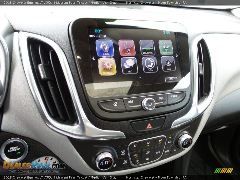 2018 Chevrolet Equinox LT AWD Iridescent Pearl Tricoat / Medium Ash Gray Photo #27