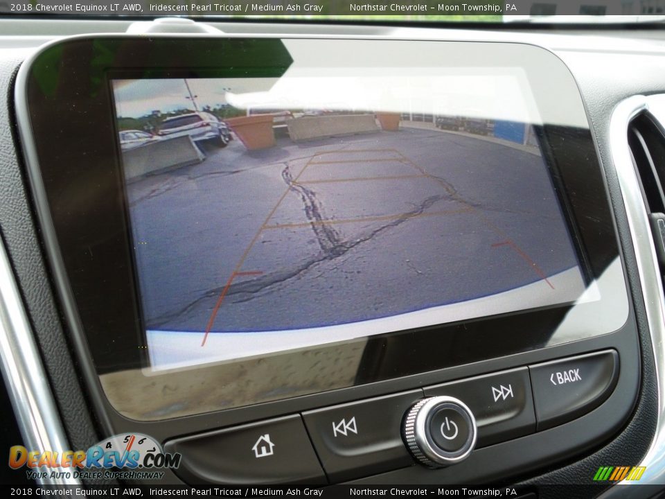2018 Chevrolet Equinox LT AWD Iridescent Pearl Tricoat / Medium Ash Gray Photo #30
