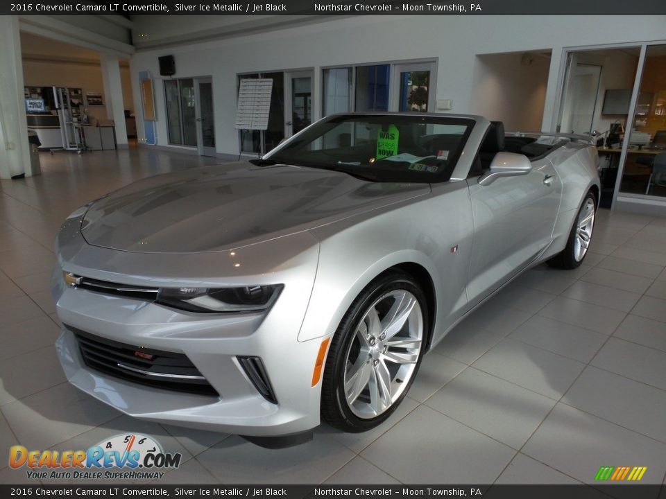 2016 Chevrolet Camaro LT Convertible Silver Ice Metallic / Jet Black Photo #2