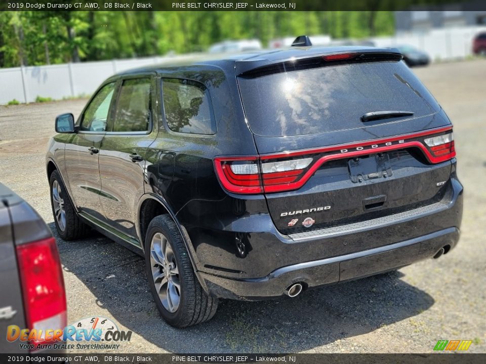 2019 Dodge Durango GT AWD DB Black / Black Photo #8