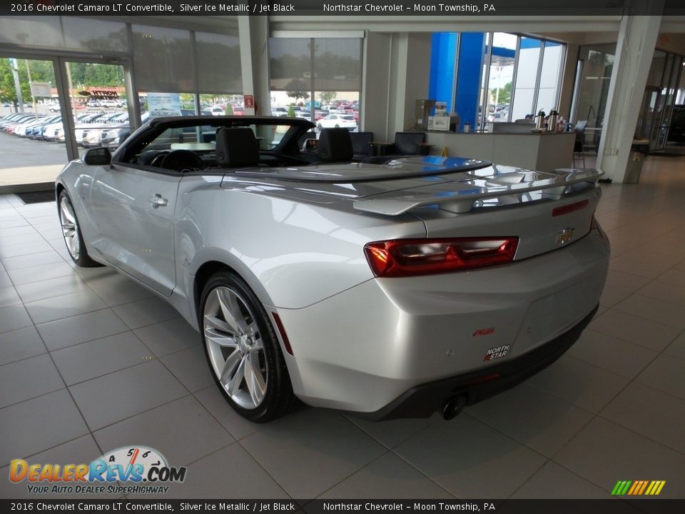 2016 Chevrolet Camaro LT Convertible Silver Ice Metallic / Jet Black Photo #4