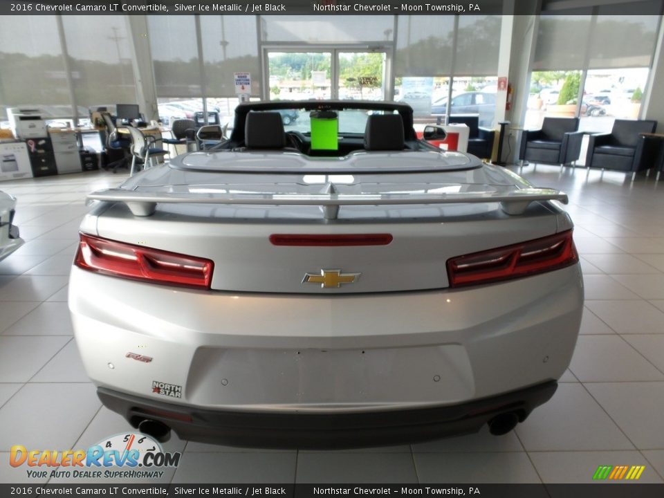 2016 Chevrolet Camaro LT Convertible Silver Ice Metallic / Jet Black Photo #5