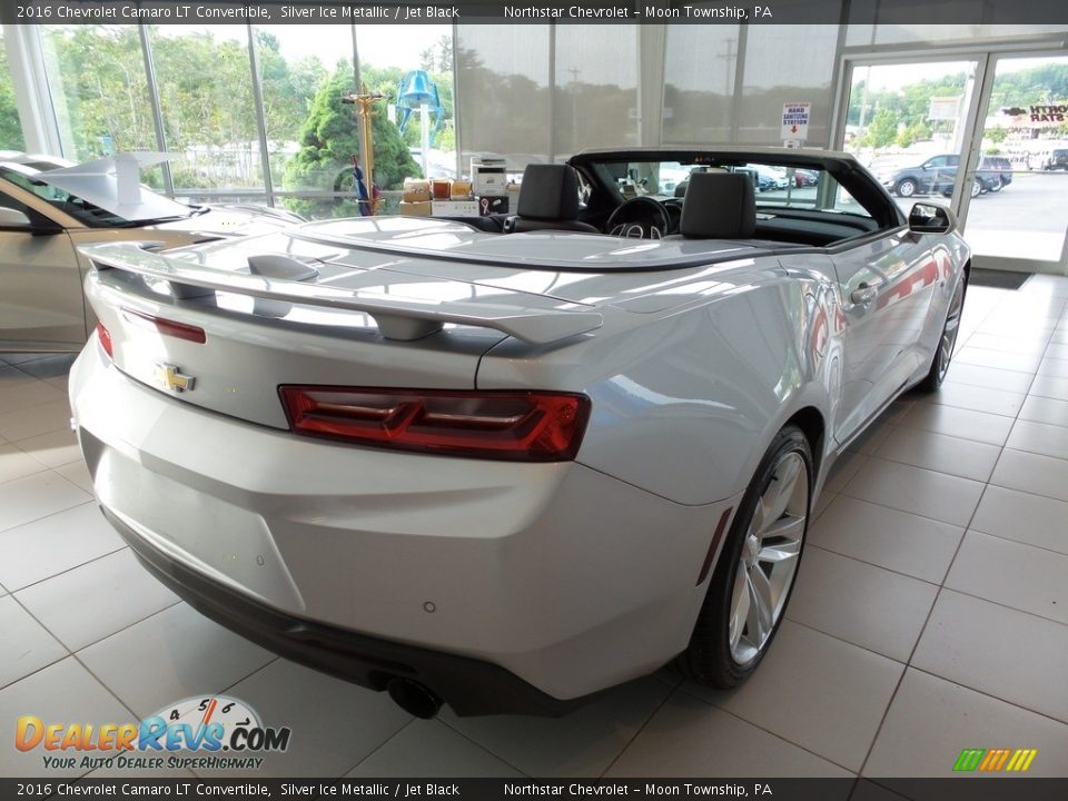 2016 Chevrolet Camaro LT Convertible Silver Ice Metallic / Jet Black Photo #6