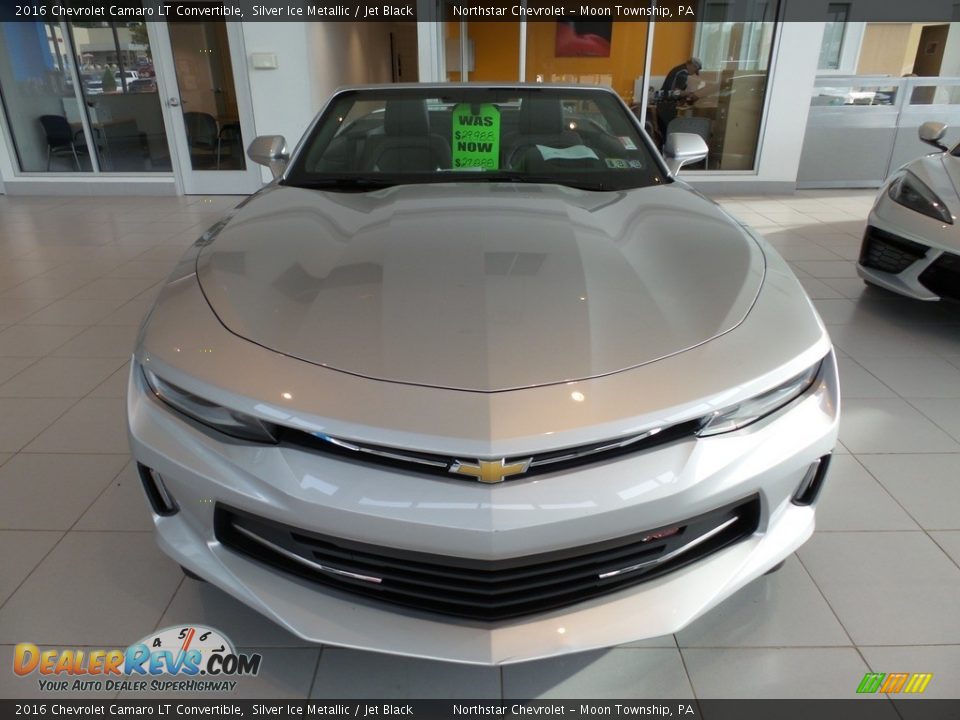 2016 Chevrolet Camaro LT Convertible Silver Ice Metallic / Jet Black Photo #10