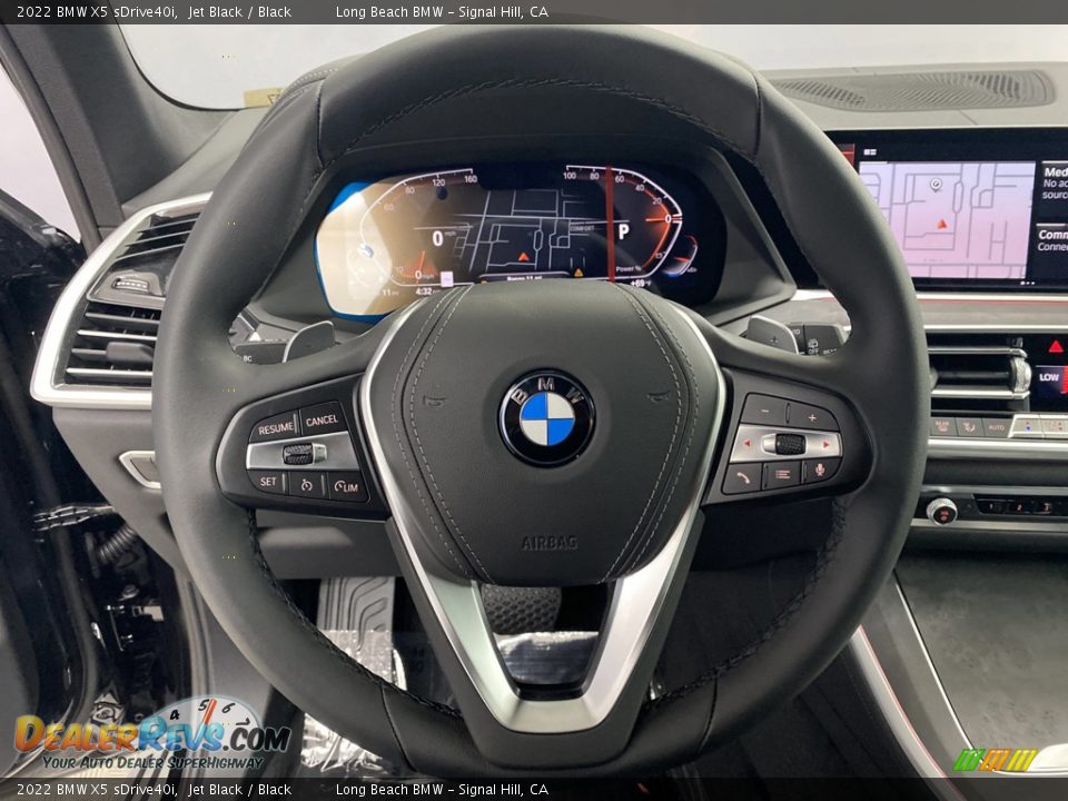 2022 BMW X5 sDrive40i Steering Wheel Photo #14