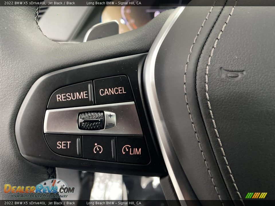 2022 BMW X5 sDrive40i Steering Wheel Photo #15