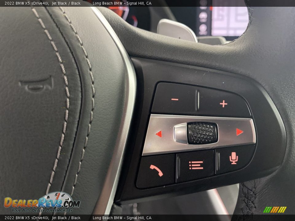 2022 BMW X5 sDrive40i Steering Wheel Photo #16