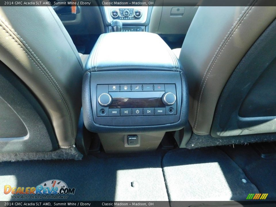 2014 GMC Acadia SLT AWD Summit White / Ebony Photo #13