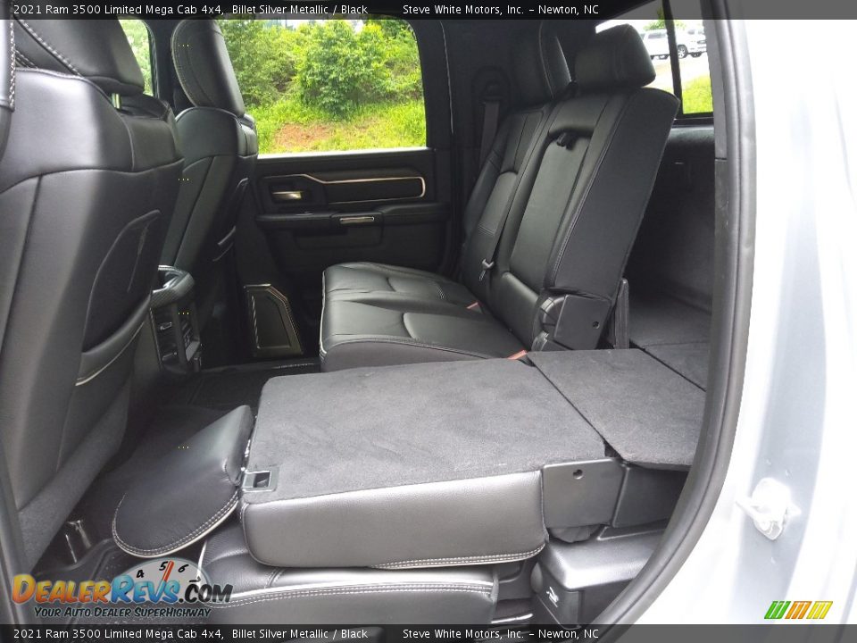 Rear Seat of 2021 Ram 3500 Limited Mega Cab 4x4 Photo #17