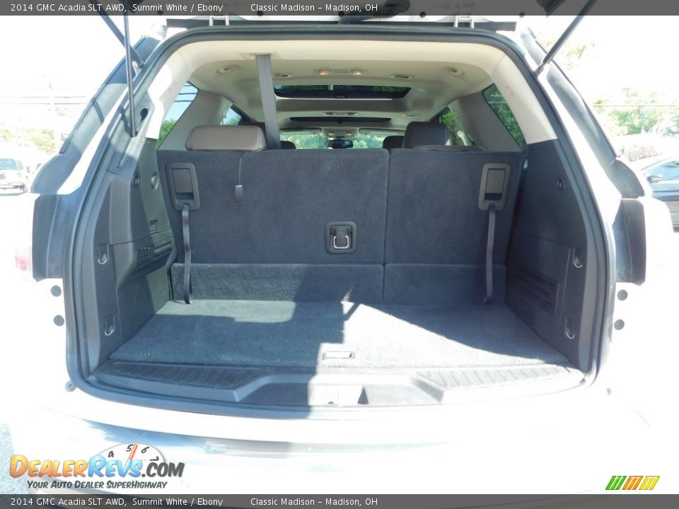 2014 GMC Acadia SLT AWD Summit White / Ebony Photo #18