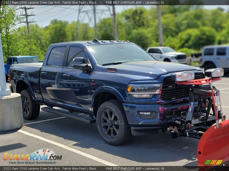 2022 Ram 2500 Laramie Crew Cab 4x4 Patriot Blue Pearl / Black Photo #3