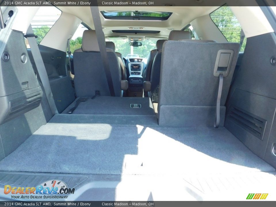 2014 GMC Acadia SLT AWD Summit White / Ebony Photo #19