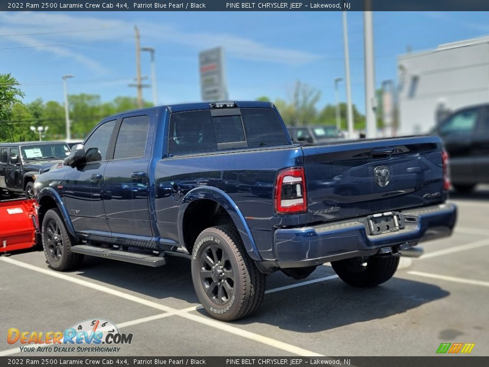 2022 Ram 2500 Laramie Crew Cab 4x4 Patriot Blue Pearl / Black Photo #8