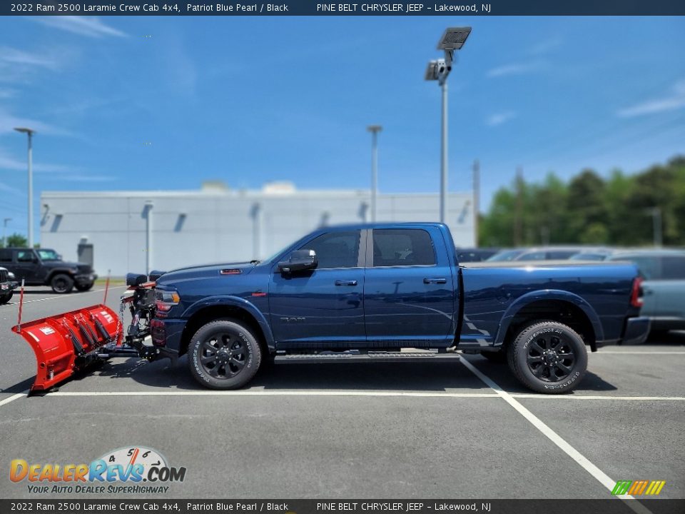 2022 Ram 2500 Laramie Crew Cab 4x4 Patriot Blue Pearl / Black Photo #9