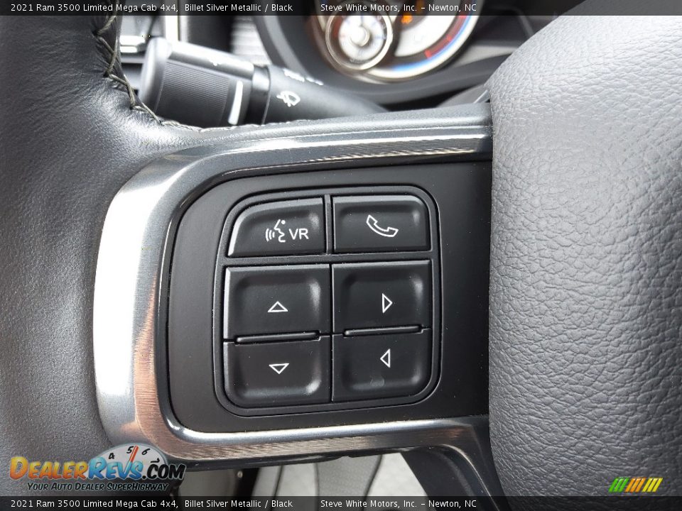 2021 Ram 3500 Limited Mega Cab 4x4 Steering Wheel Photo #23