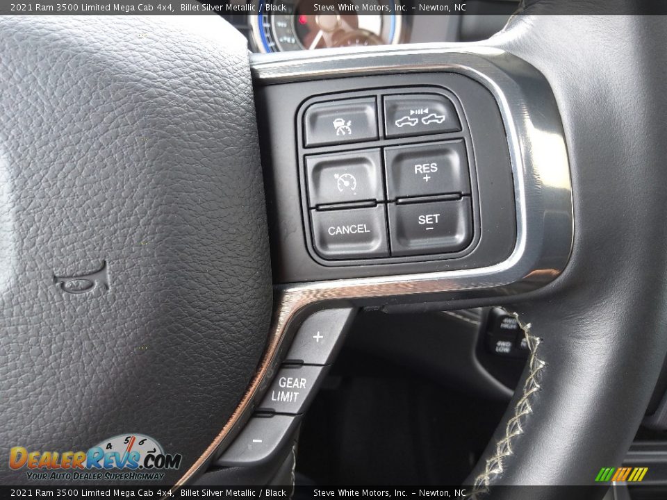 2021 Ram 3500 Limited Mega Cab 4x4 Steering Wheel Photo #24