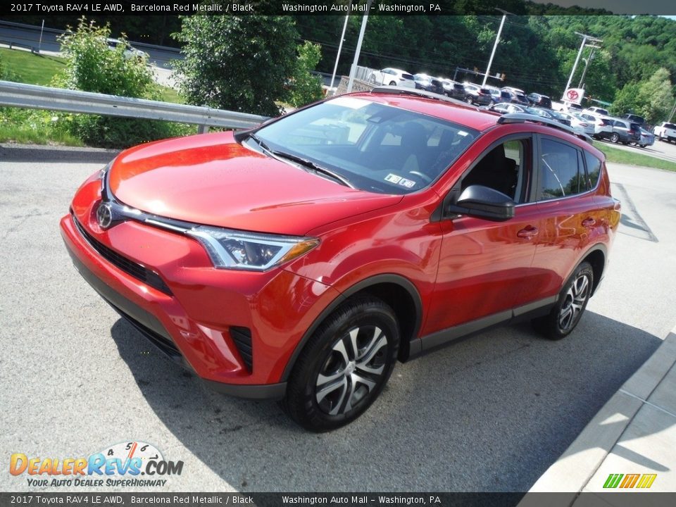 2017 Toyota RAV4 LE AWD Barcelona Red Metallic / Black Photo #13