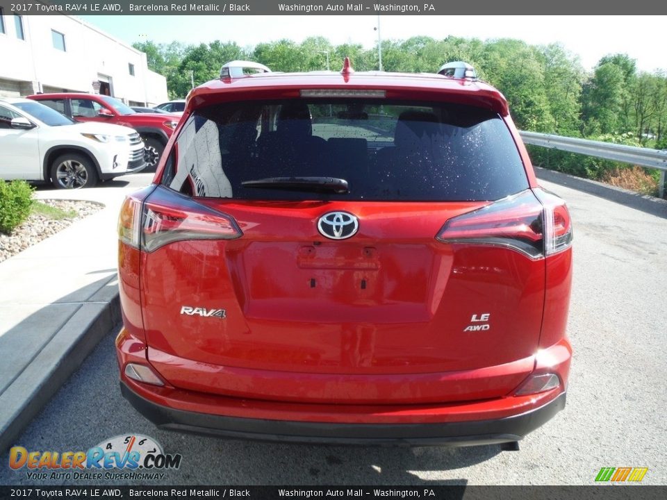 2017 Toyota RAV4 LE AWD Barcelona Red Metallic / Black Photo #16