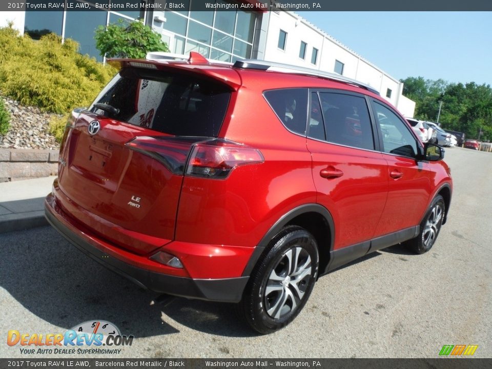 2017 Toyota RAV4 LE AWD Barcelona Red Metallic / Black Photo #17