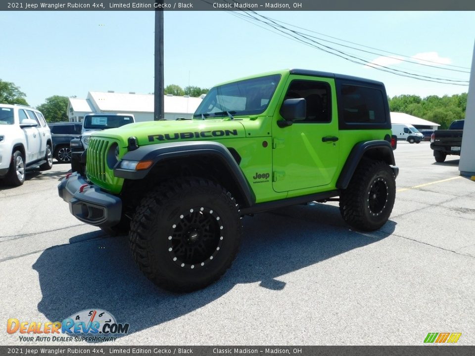 2021 Jeep Wrangler Rubicon 4x4 Limited Edition Gecko / Black Photo #3