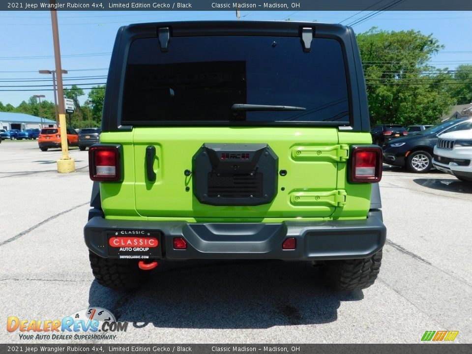 2021 Jeep Wrangler Rubicon 4x4 Limited Edition Gecko / Black Photo #4