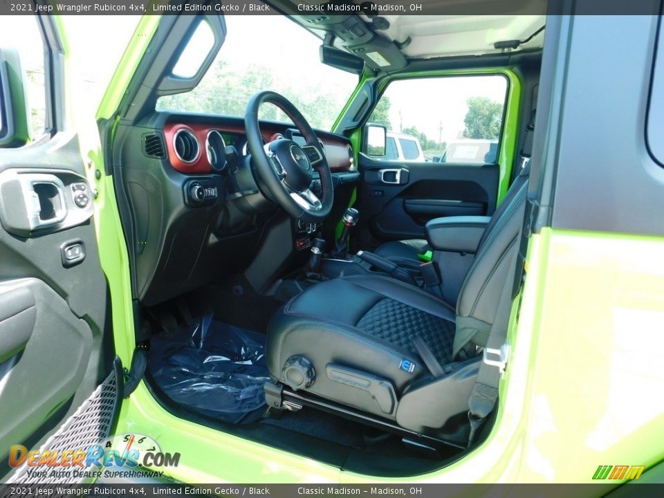 2021 Jeep Wrangler Rubicon 4x4 Limited Edition Gecko / Black Photo #6