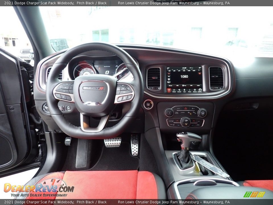 Dashboard of 2021 Dodge Charger Scat Pack Widebody Photo #13