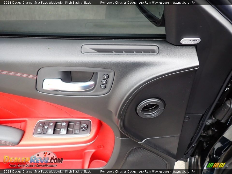 Door Panel of 2021 Dodge Charger Scat Pack Widebody Photo #15