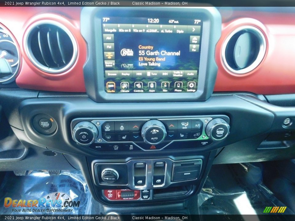 2021 Jeep Wrangler Rubicon 4x4 Limited Edition Gecko / Black Photo #13