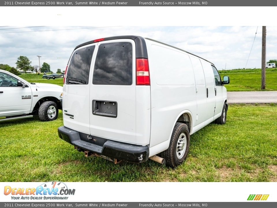 2011 Chevrolet Express 2500 Work Van Summit White / Medium Pewter Photo #7