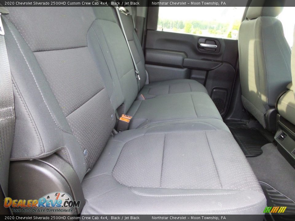 2020 Chevrolet Silverado 2500HD Custom Crew Cab 4x4 Black / Jet Black Photo #17