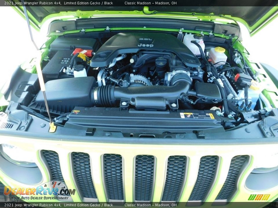 2021 Jeep Wrangler Rubicon 4x4 Limited Edition Gecko / Black Photo #18