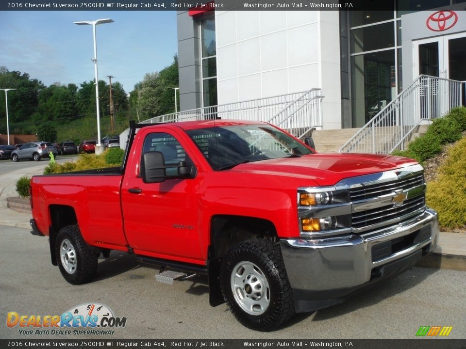 Front 3/4 View of 2016 Chevrolet Silverado 2500HD WT Regular Cab 4x4 Photo #1