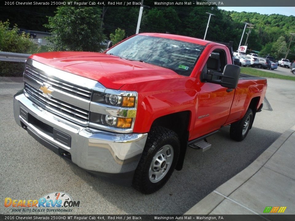 Red Hot 2016 Chevrolet Silverado 2500HD WT Regular Cab 4x4 Photo #12