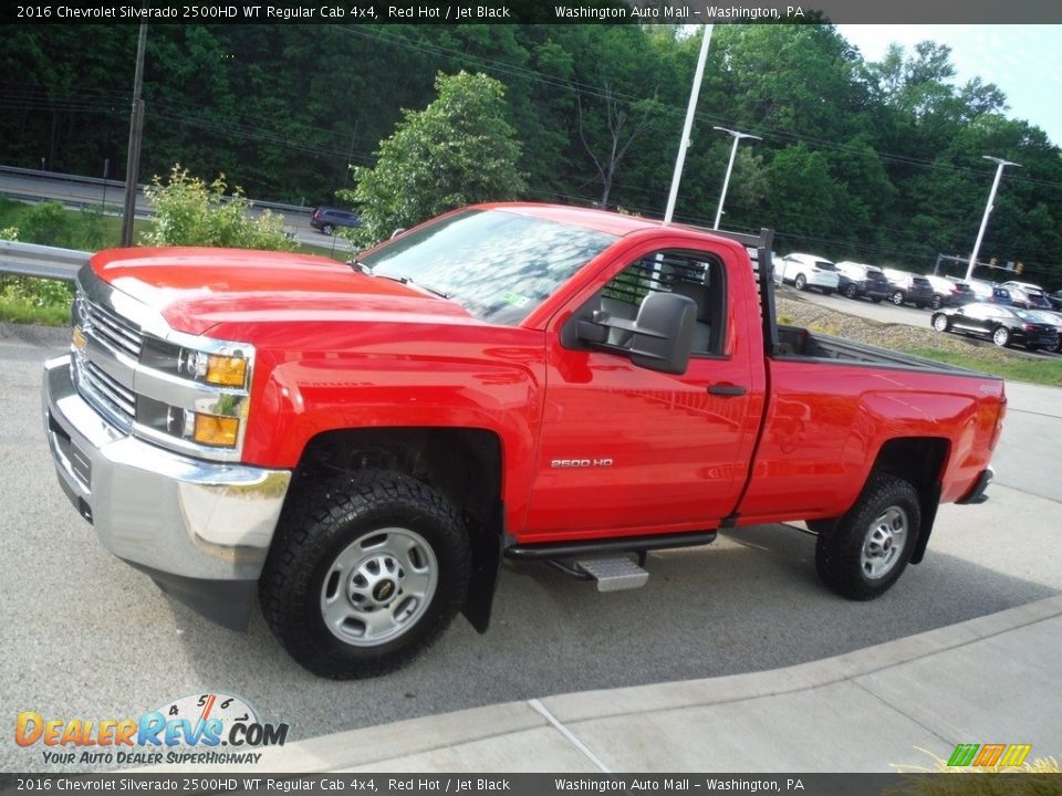 Red Hot 2016 Chevrolet Silverado 2500HD WT Regular Cab 4x4 Photo #13