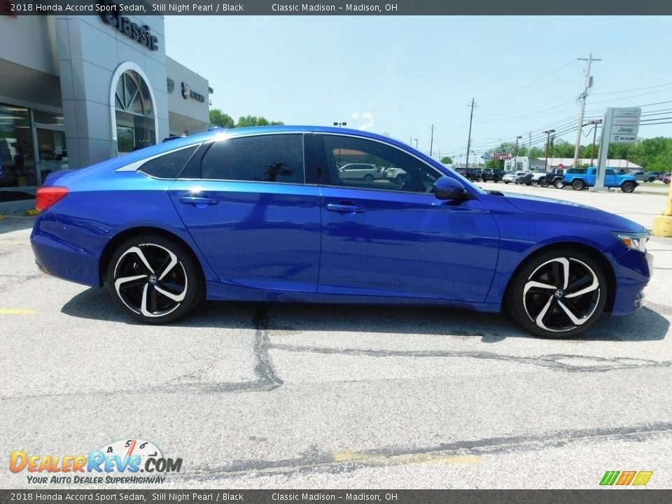 2018 Honda Accord Sport Sedan Still Night Pearl / Black Photo #2